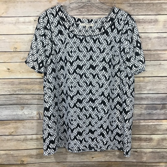 Stitch Fix l 41 Hawthorn Printed Top - Picture 4 of 5